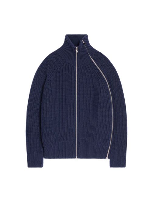 Dries Van Noten Knit Cardigan navy DRIES VAN NOTEN | 021217-2707-509NAV